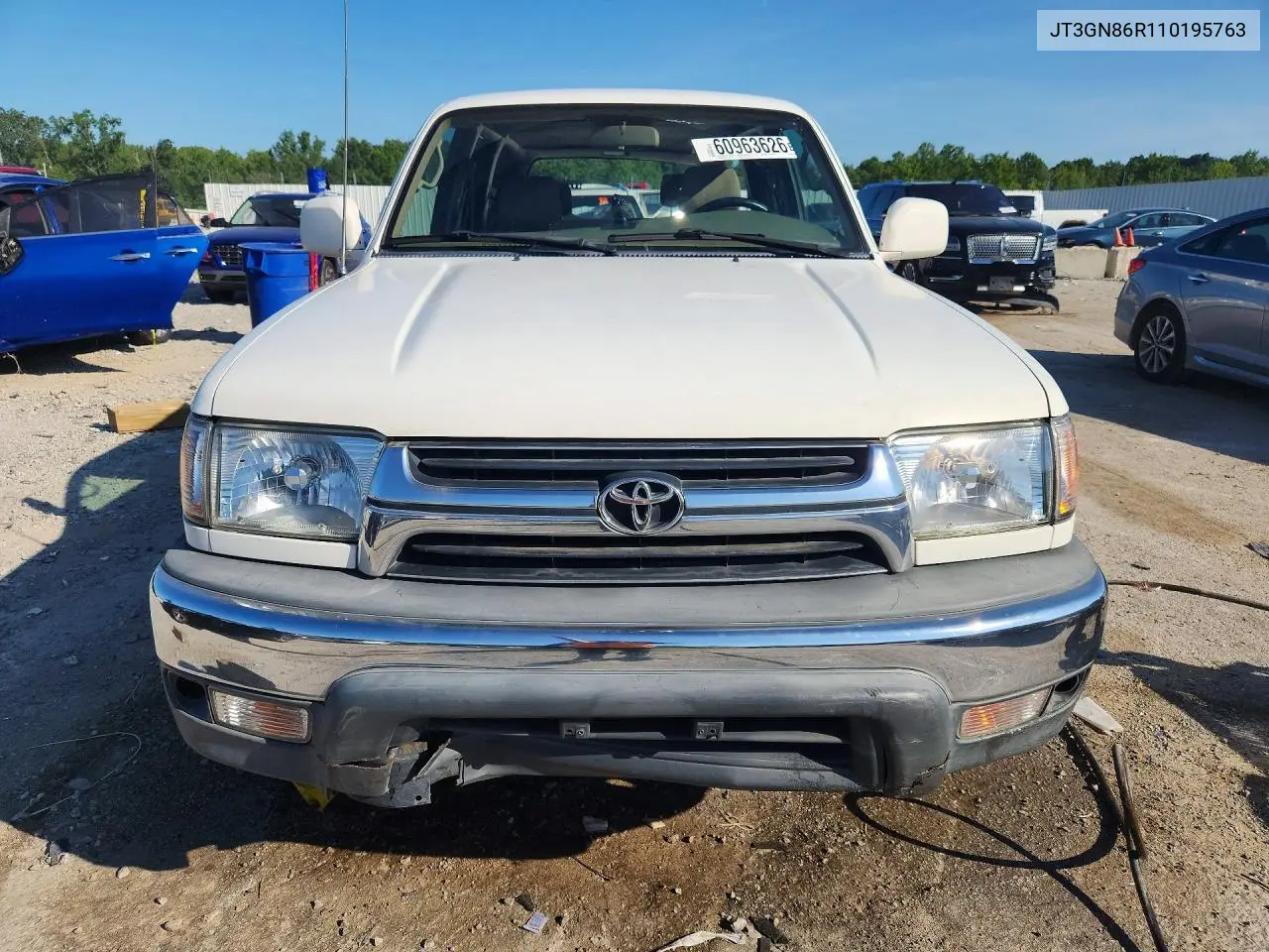2001 Toyota 4Runner Sr5 VIN: JT3GN86R110195763 Lot: 60963626