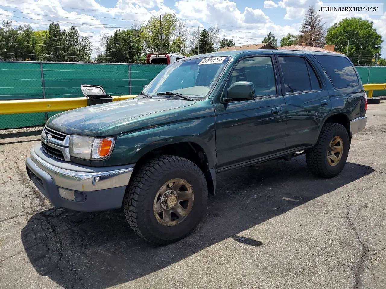 2001 Toyota 4Runner Sr5 VIN: JT3HN86RX10344451 Lot: 61804616