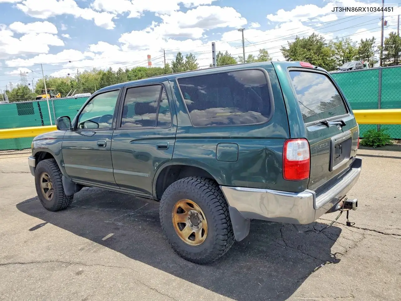 2001 Toyota 4Runner Sr5 VIN: JT3HN86RX10344451 Lot: 61804616