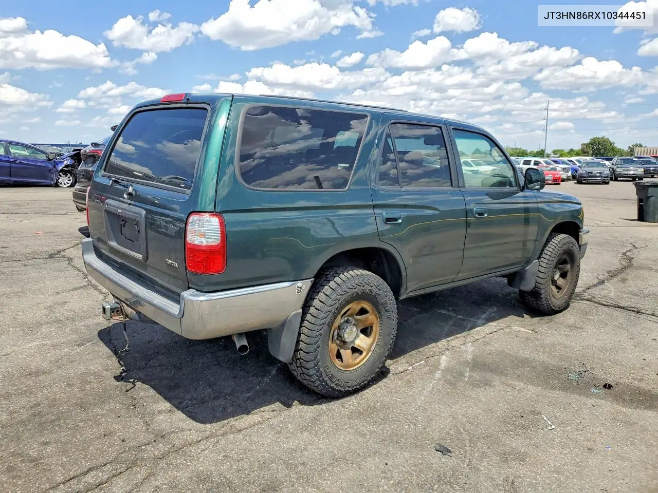 2001 Toyota 4Runner Sr5 VIN: JT3HN86RX10344451 Lot: 61804616