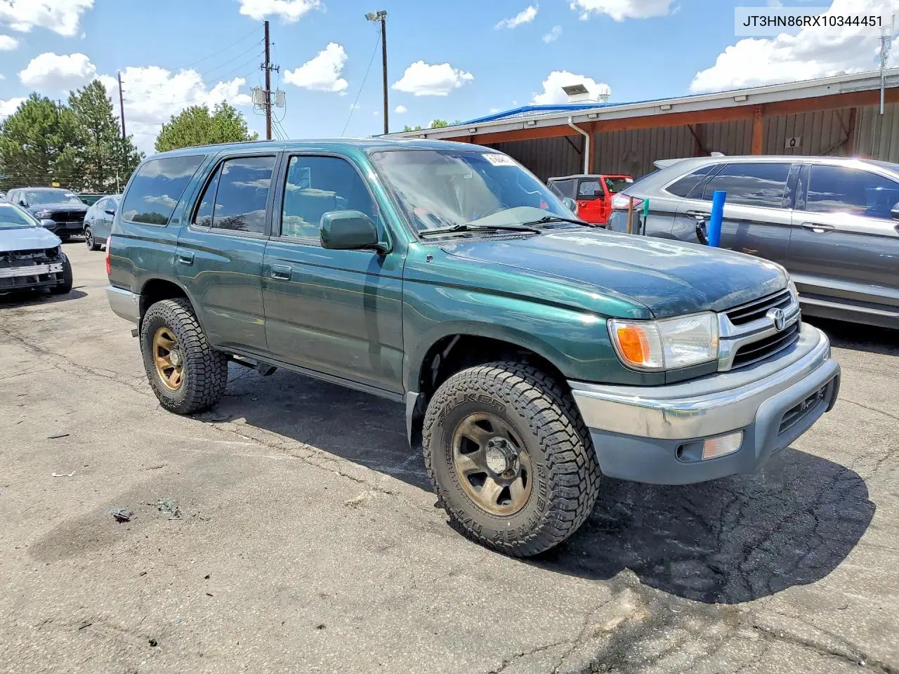 2001 Toyota 4Runner Sr5 VIN: JT3HN86RX10344451 Lot: 61804616