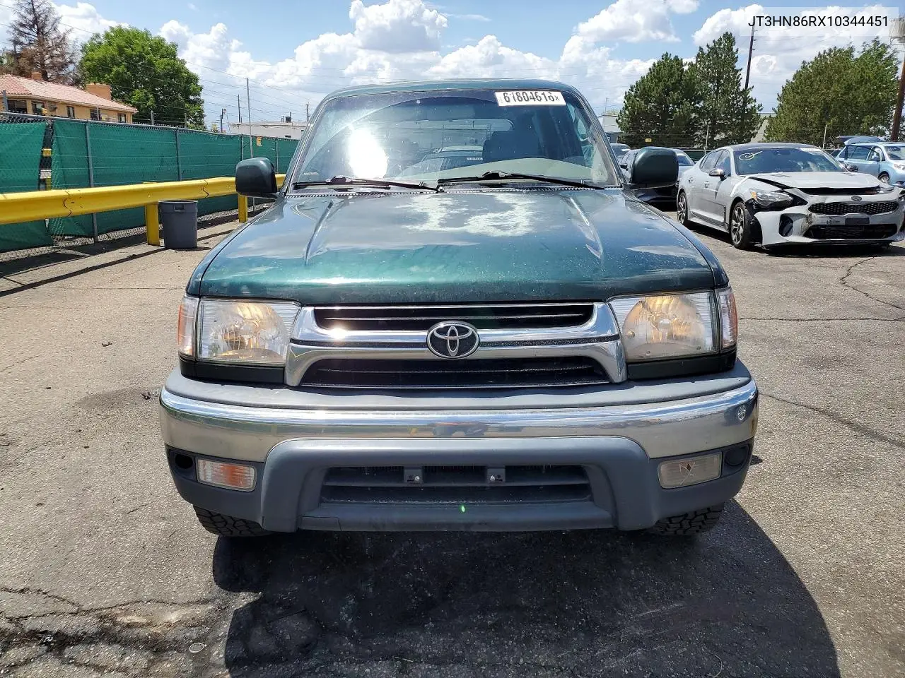 2001 Toyota 4Runner Sr5 VIN: JT3HN86RX10344451 Lot: 61804616