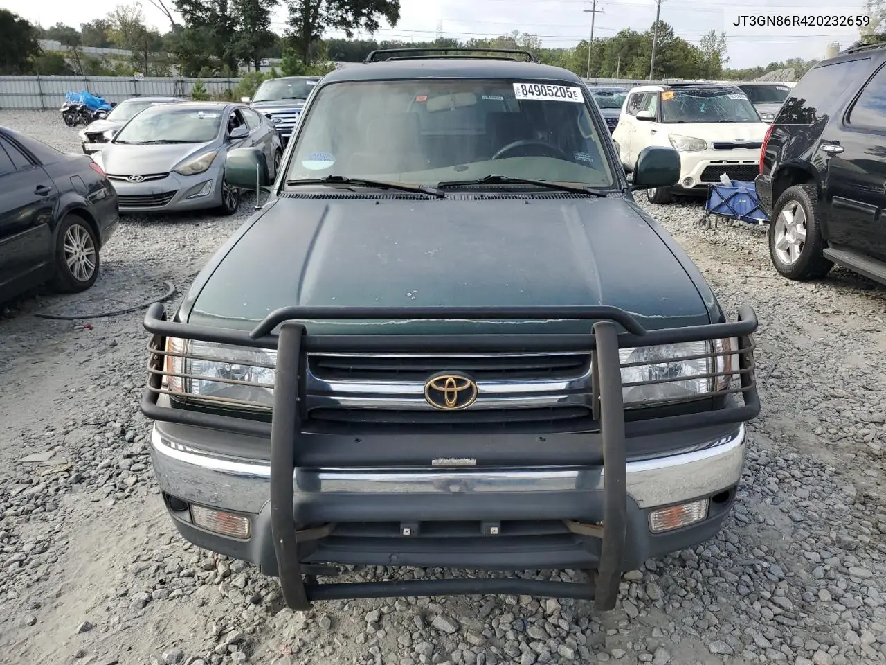 JT3GN86R420232659 2002 Toyota 4Runner Sr5