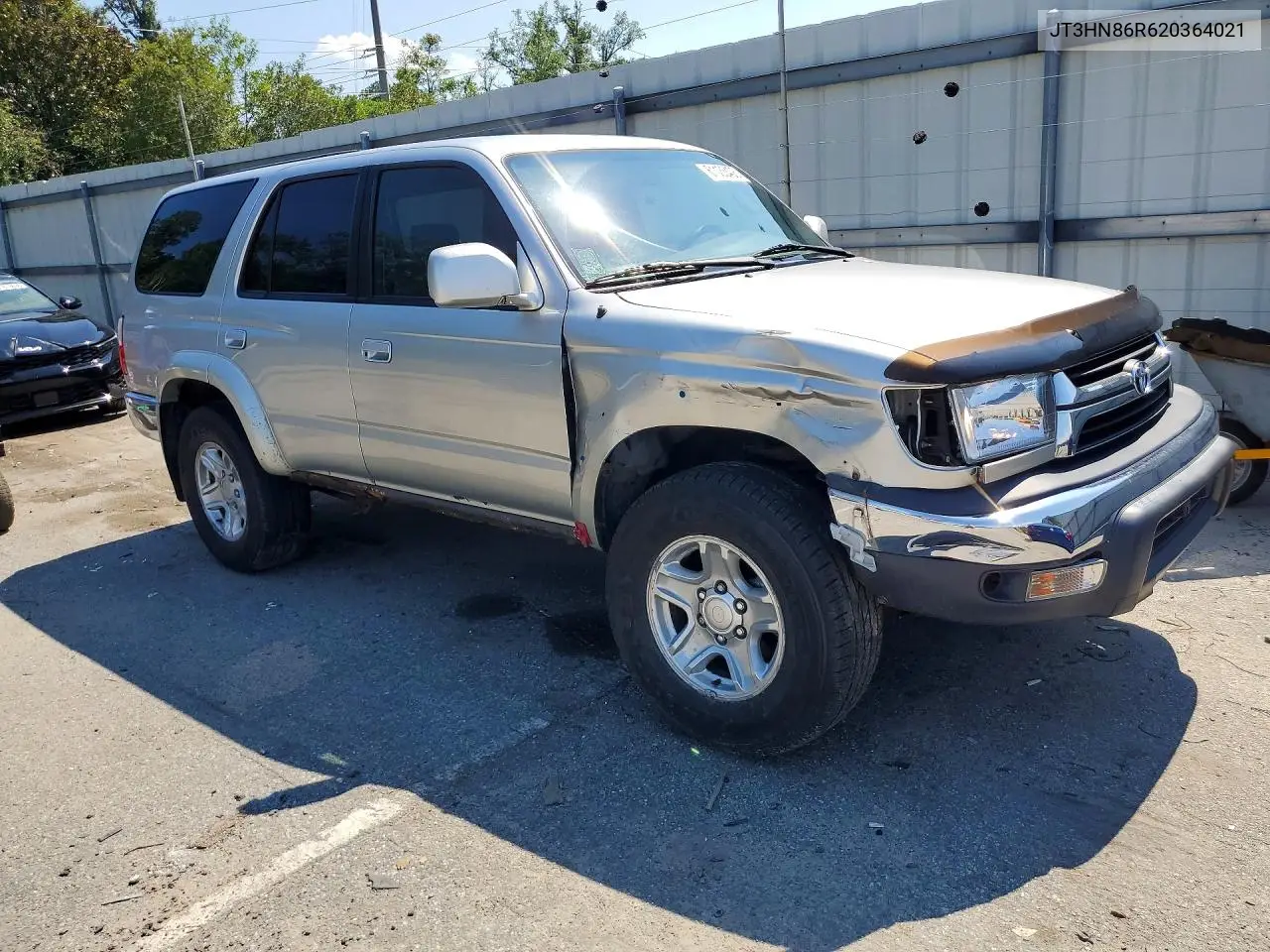 2002 Toyota 4Runner Sr5 VIN: JT3HN86R620364021 Lot: 61133406