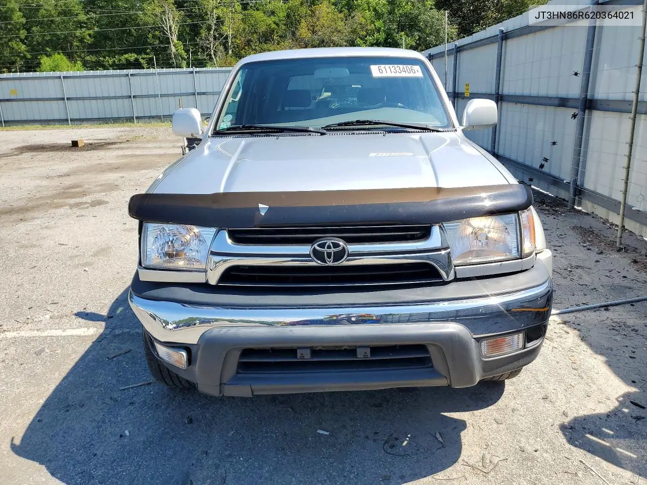 2002 Toyota 4Runner Sr5 VIN: JT3HN86R620364021 Lot: 61133406