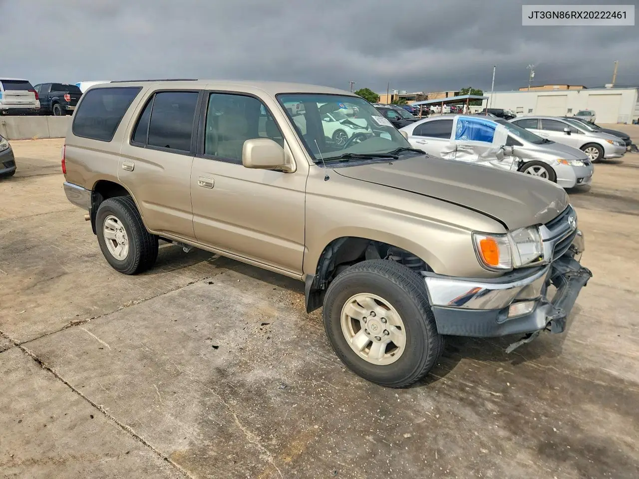 2002 Toyota 4Runner Sr5 VIN: JT3GN86RX20222461 Lot: 61207716