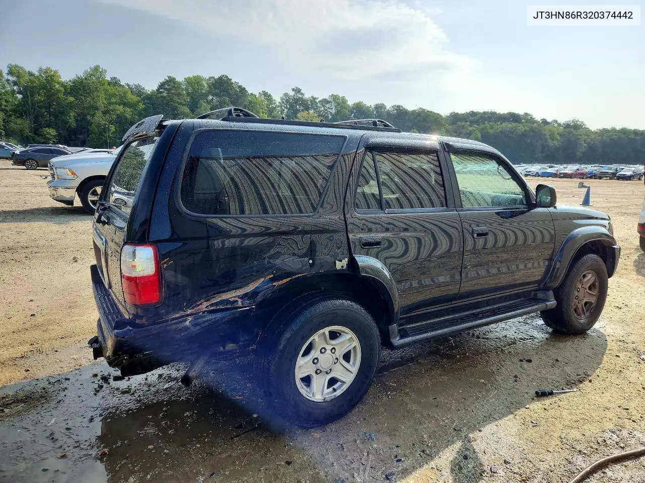 2002 Toyota 4Runner Sr5 VIN: JT3HN86R320374442 Lot: 61700226