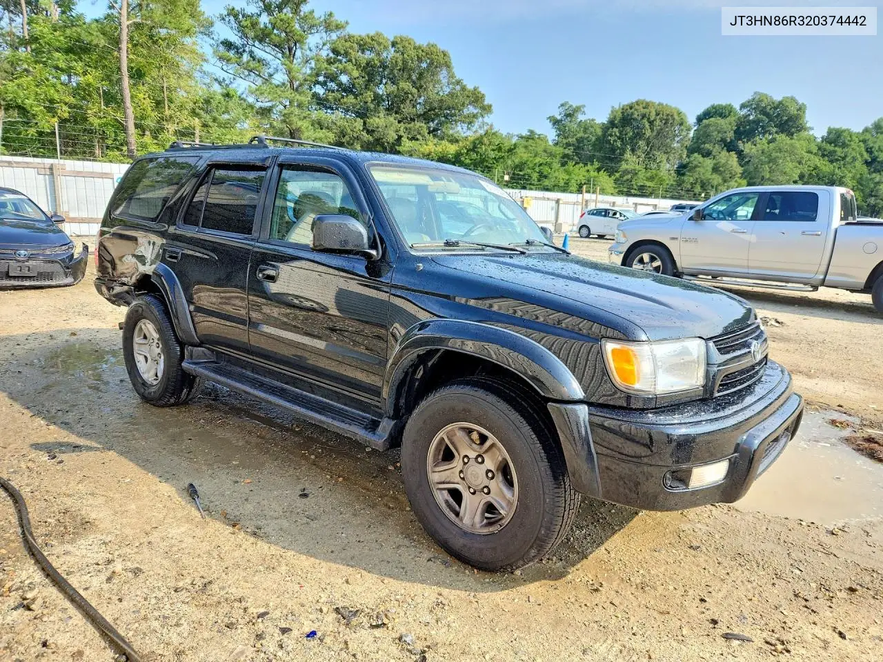 2002 Toyota 4Runner Sr5 VIN: JT3HN86R320374442 Lot: 61700226