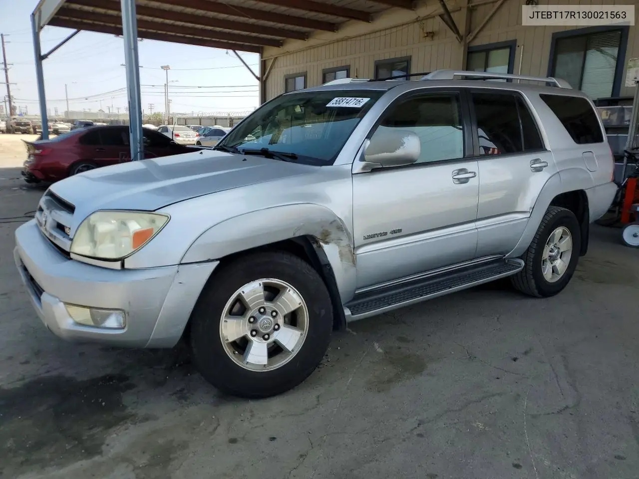 2003 Toyota 4Runner Limited VIN: JTEBT17R130021563 Lot: 58814716