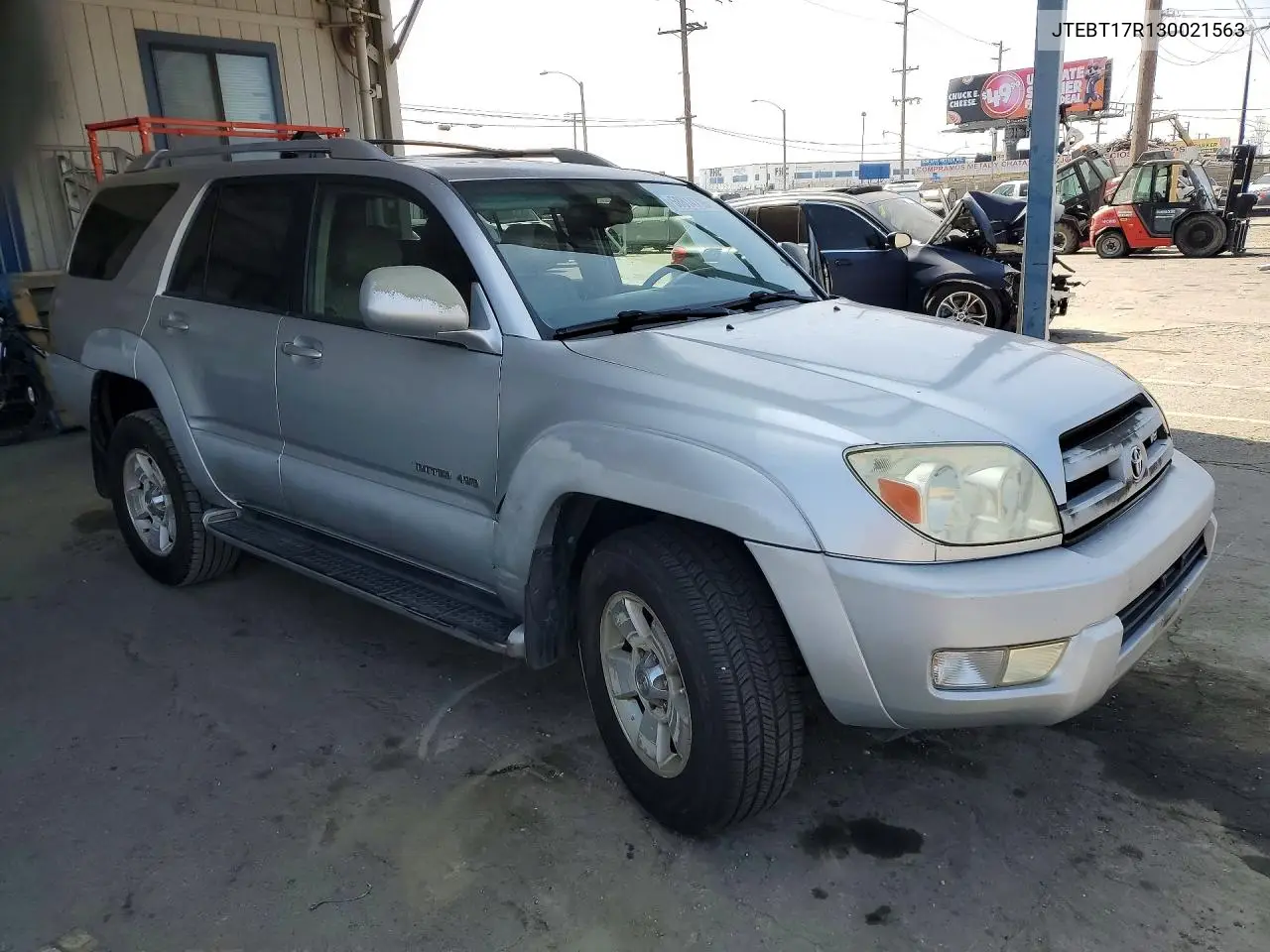 2003 Toyota 4Runner Limited VIN: JTEBT17R130021563 Lot: 58814716