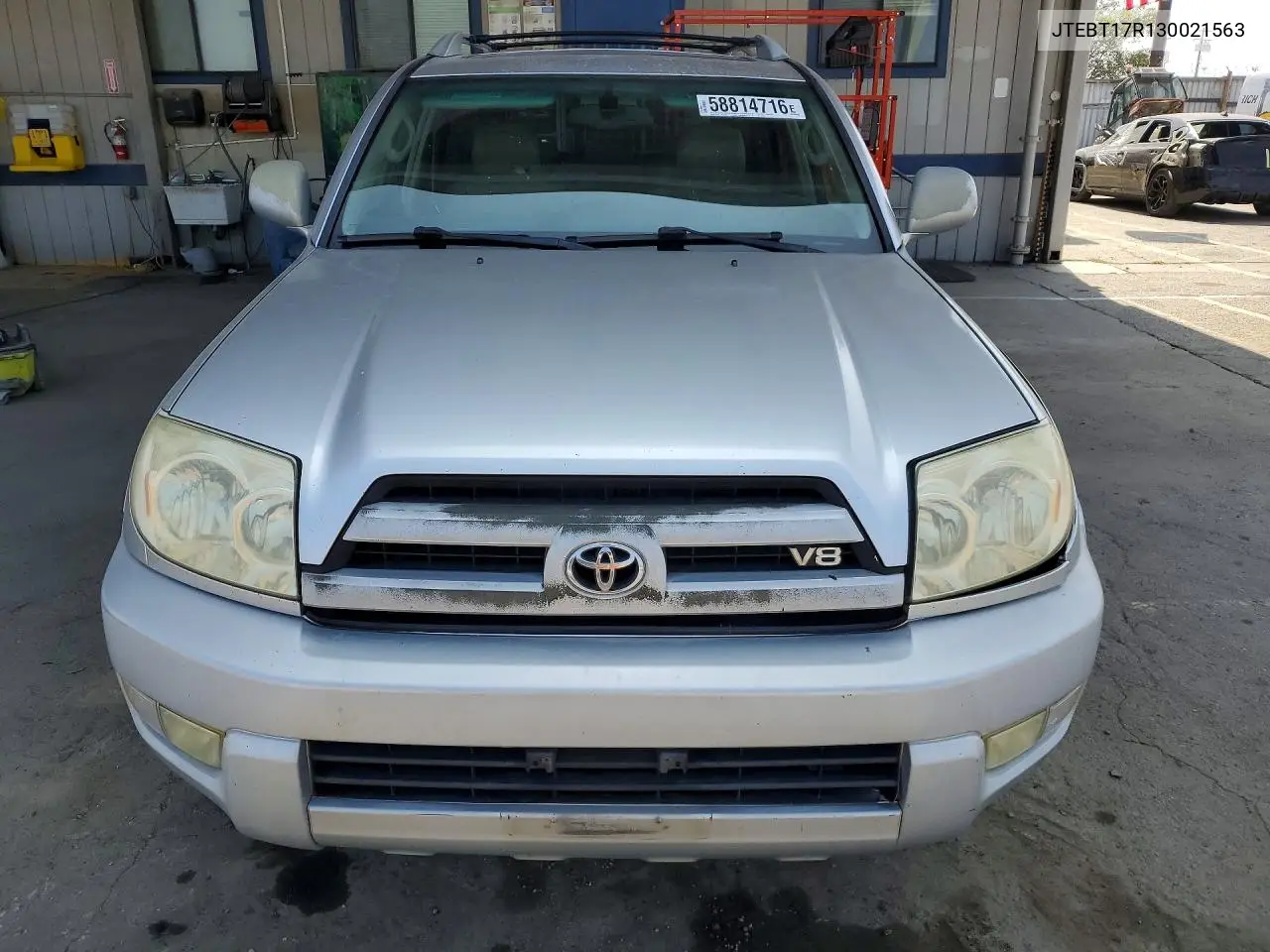 2003 Toyota 4Runner Limited VIN: JTEBT17R130021563 Lot: 58814716