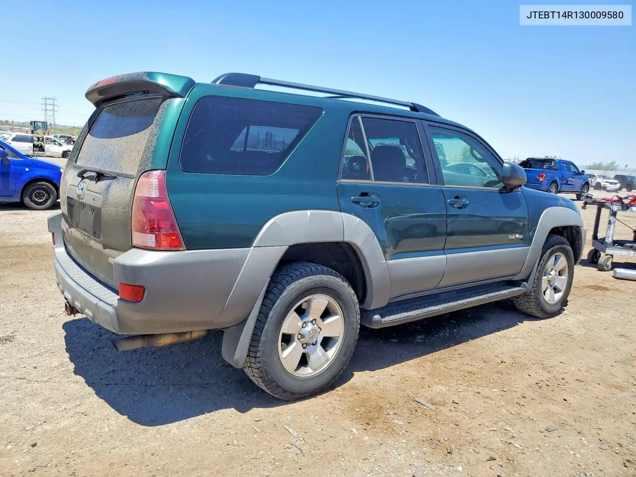 2003 Toyota 4Runner Sr5 VIN: JTEBT14R130009580 Lot: 59649756