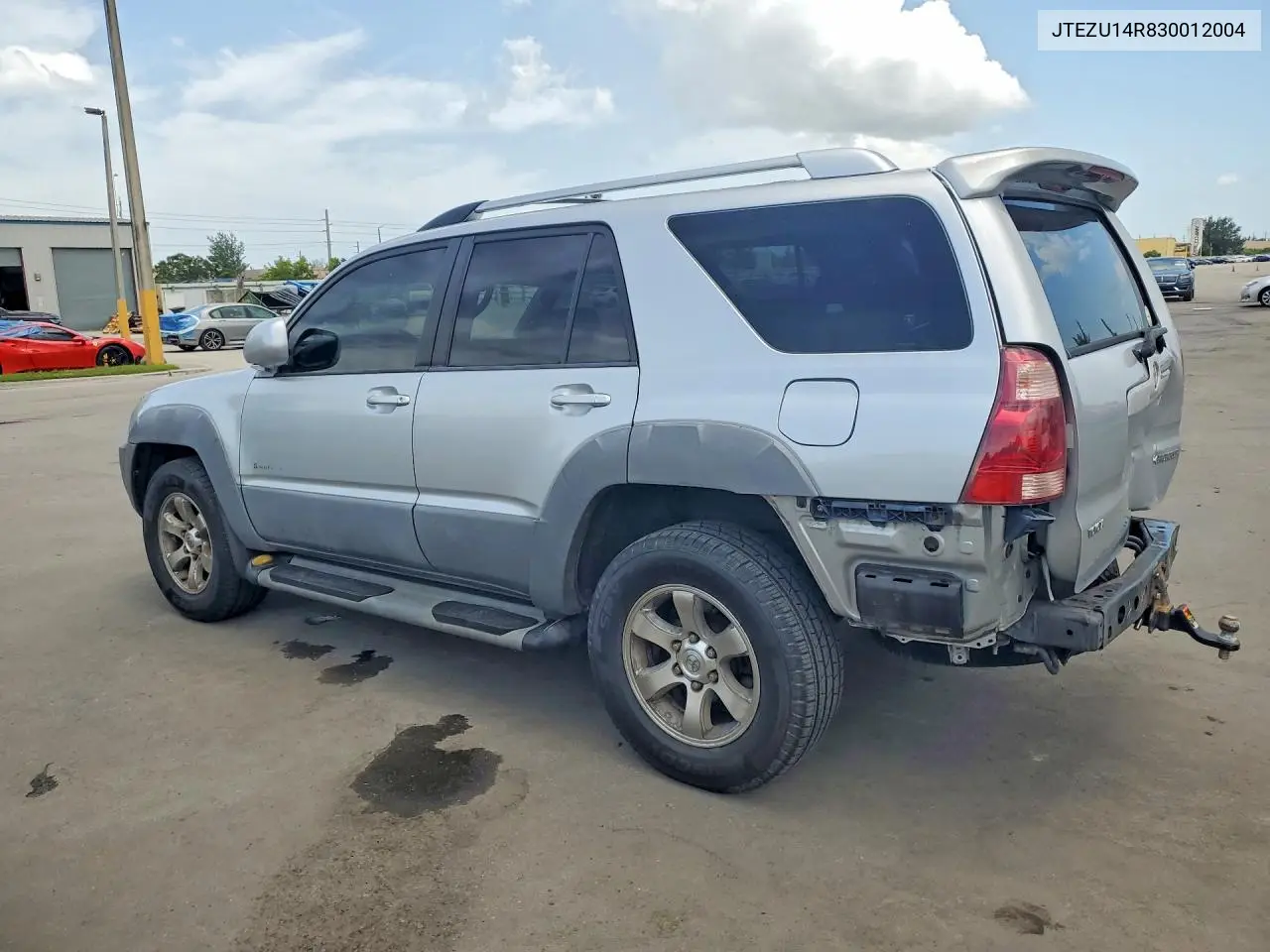 2003 Toyota 4Runner Sport Edition VIN: JTEZU14R830012004 Lot: 61475836