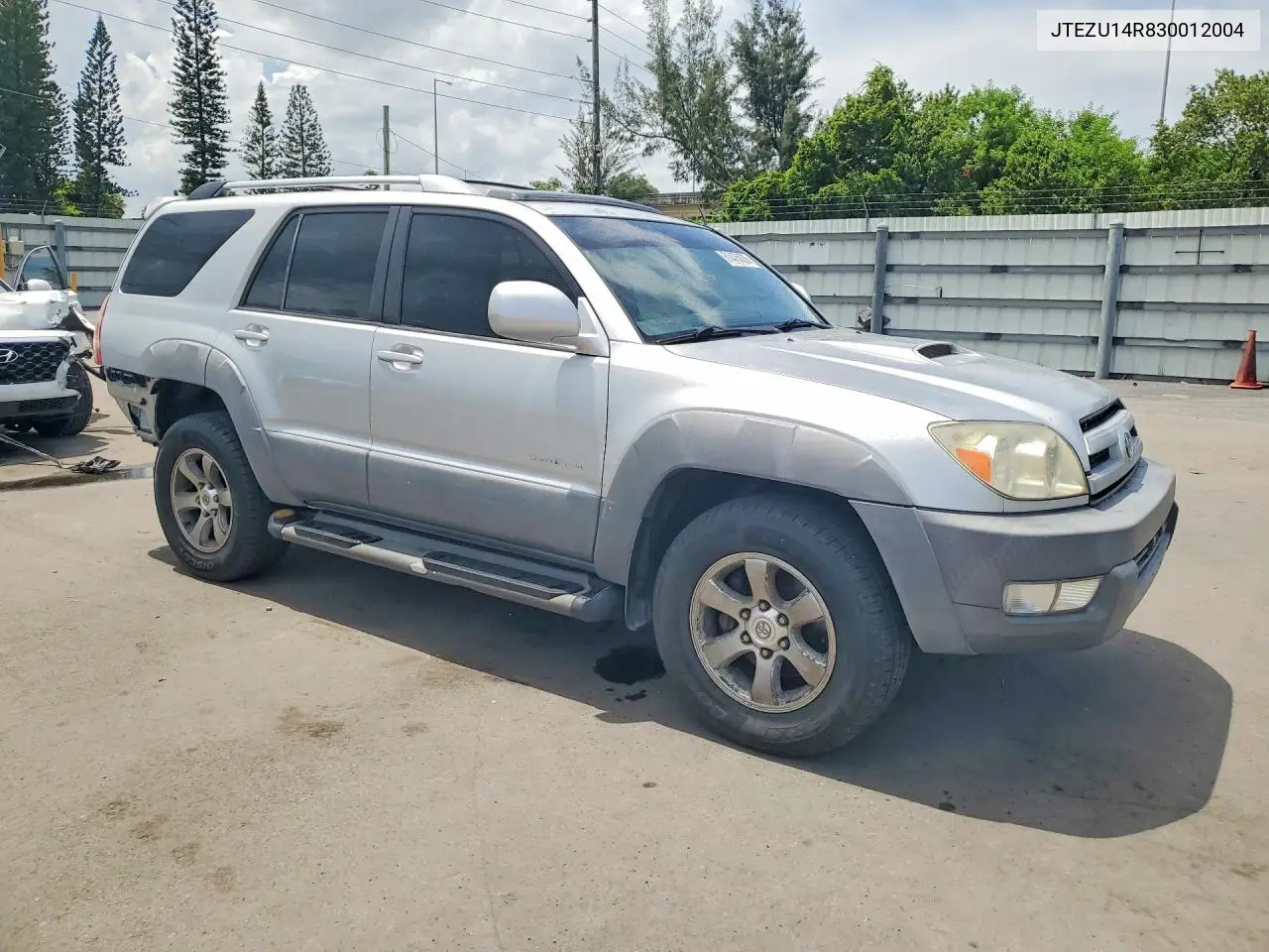 2003 Toyota 4Runner Sport Edition VIN: JTEZU14R830012004 Lot: 61475836