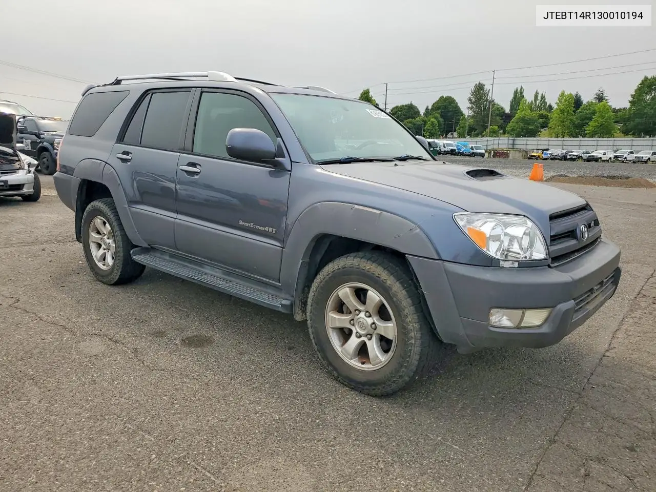 2003 Toyota 4Runner Sport Edition VIN: JTEBT14R130010194 Lot: 61616556