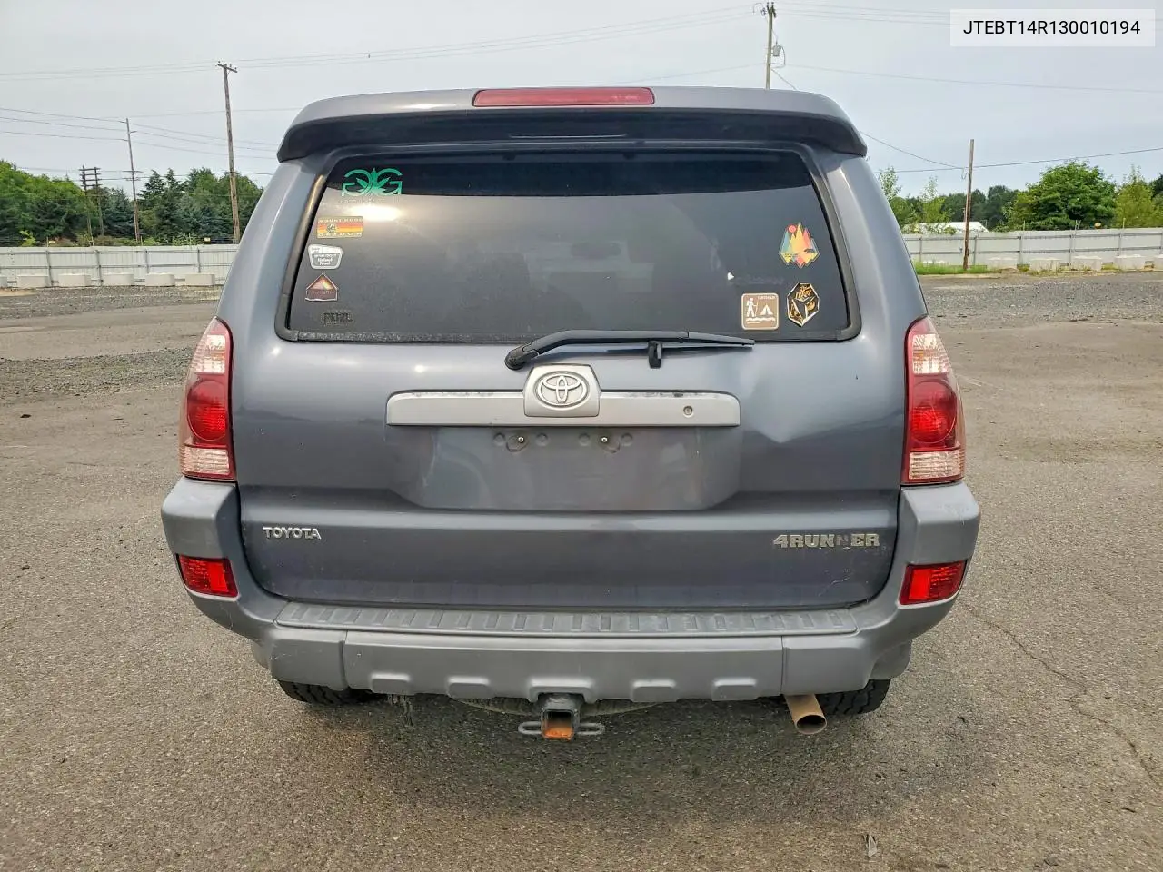 2003 Toyota 4Runner Sport Edition VIN: JTEBT14R130010194 Lot: 61616556