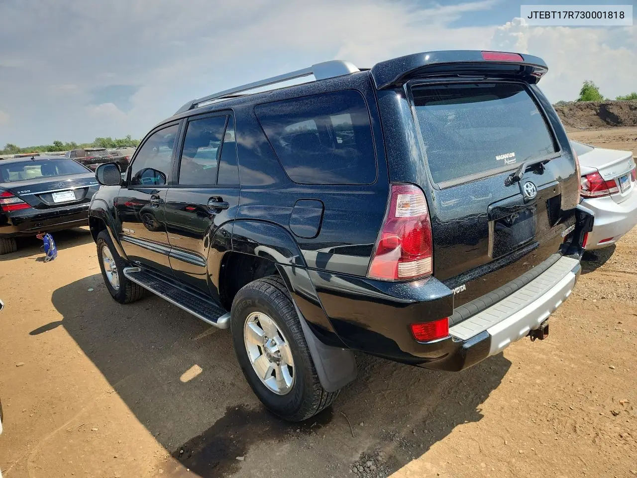 2003 Toyota 4Runner Limited VIN: JTEBT17R730001818 Lot: 61733986