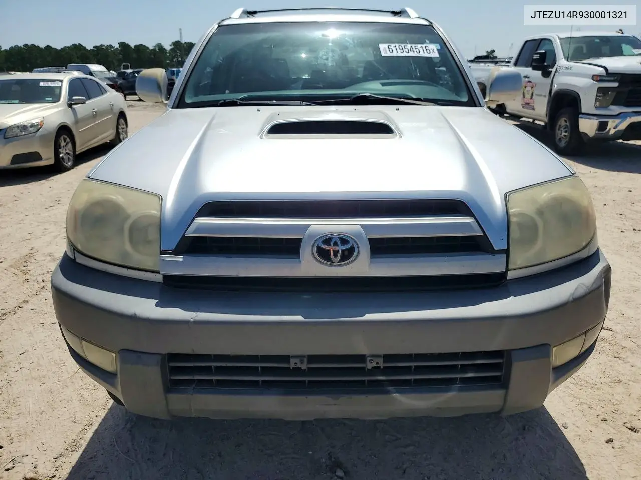 2003 Toyota 4Runner Sport Edition VIN: JTEZU14R930001321 Lot: 61954516