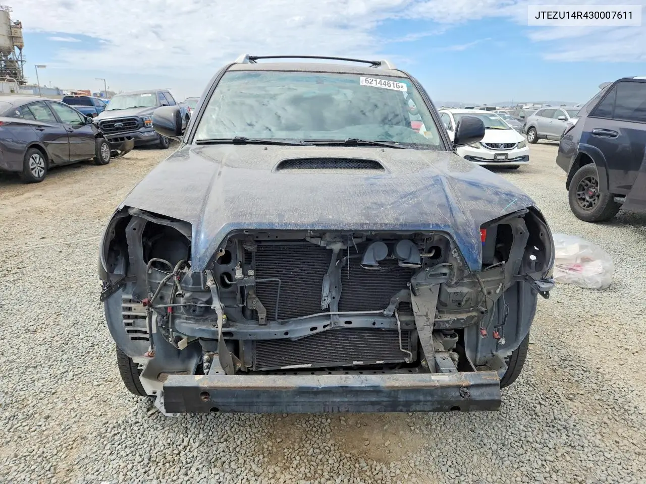 2003 Toyota 4Runner Sport Edition VIN: JTEZU14R430007611 Lot: 62144616