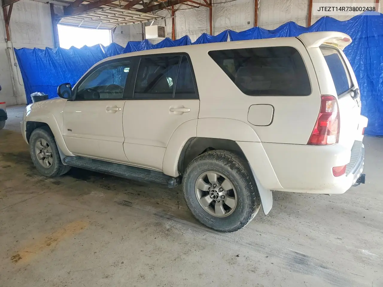 2003 Toyota 4Runner Sr5 VIN: JTEZT14R738002438 Lot: 62384706