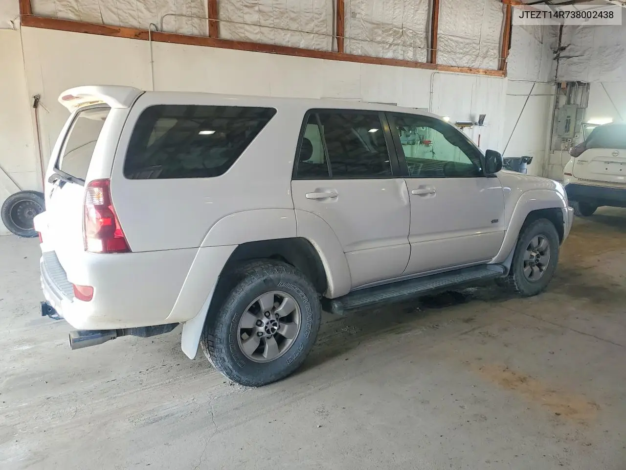 2003 Toyota 4Runner Sr5 VIN: JTEZT14R738002438 Lot: 62384706