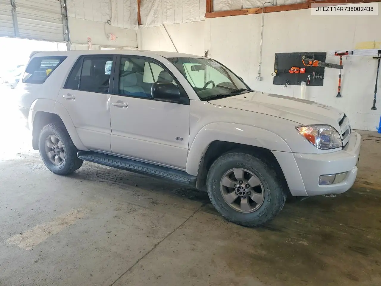 2003 Toyota 4Runner Sr5 VIN: JTEZT14R738002438 Lot: 62384706