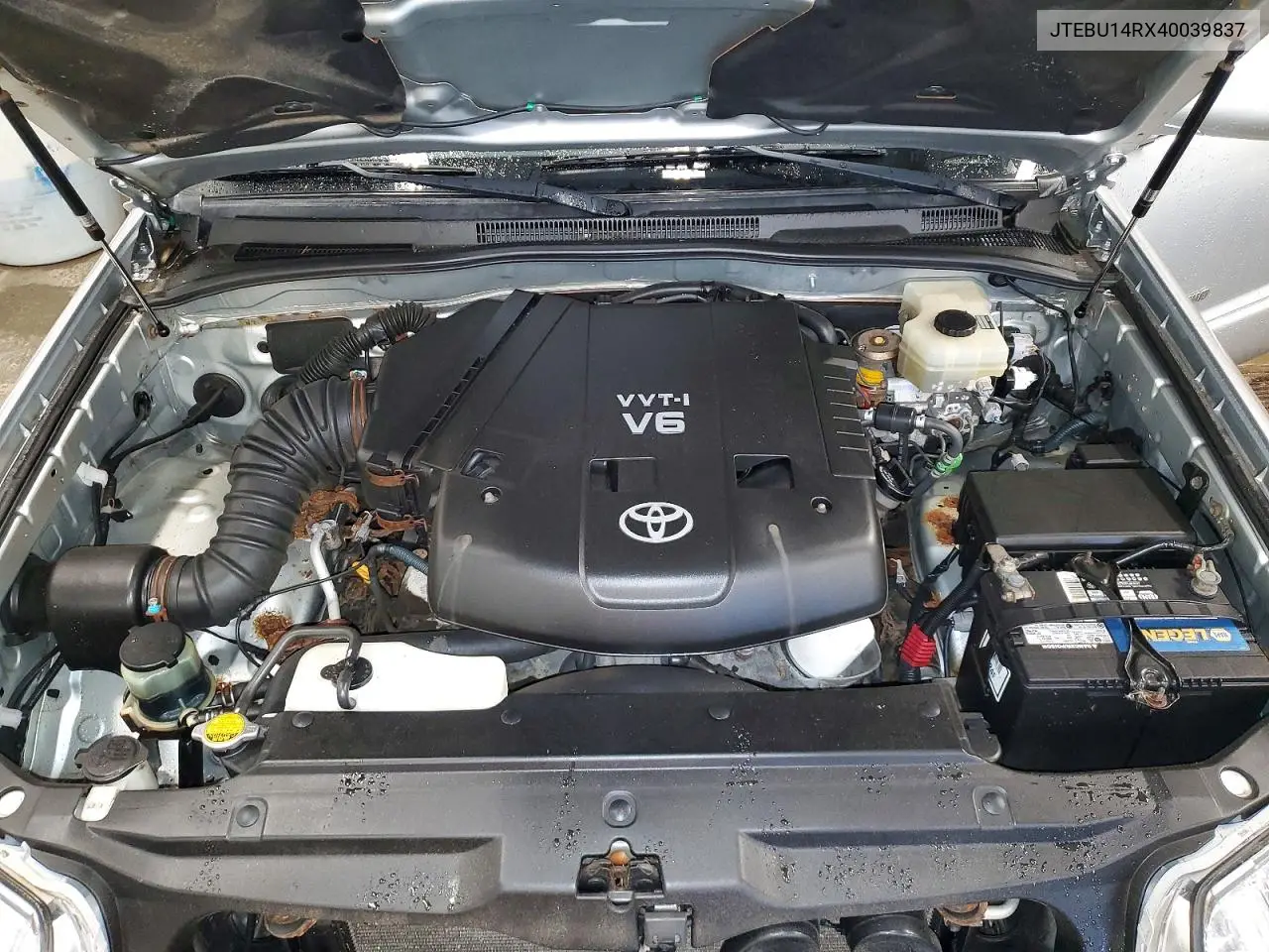 2004 Toyota 4Runner Sport Edition VIN: JTEBU14RX40039837 Lot: 55118656