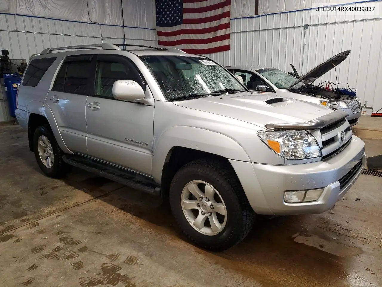 2004 Toyota 4Runner Sport Edition VIN: JTEBU14RX40039837 Lot: 55118656