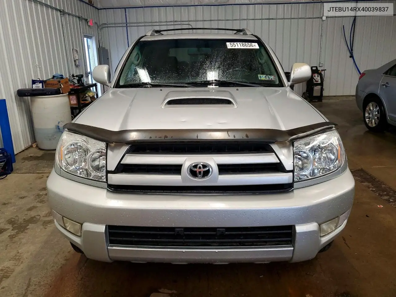 2004 Toyota 4Runner Sport Edition VIN: JTEBU14RX40039837 Lot: 55118656