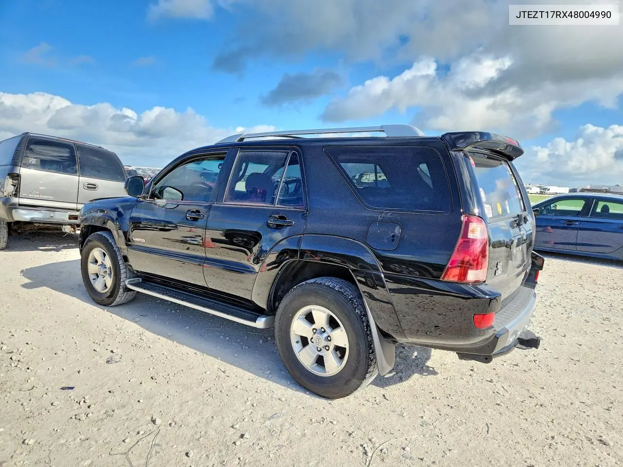 2004 Toyota 4Runner Limited VIN: JTEZT17RX48004990 Lot: 56235236
