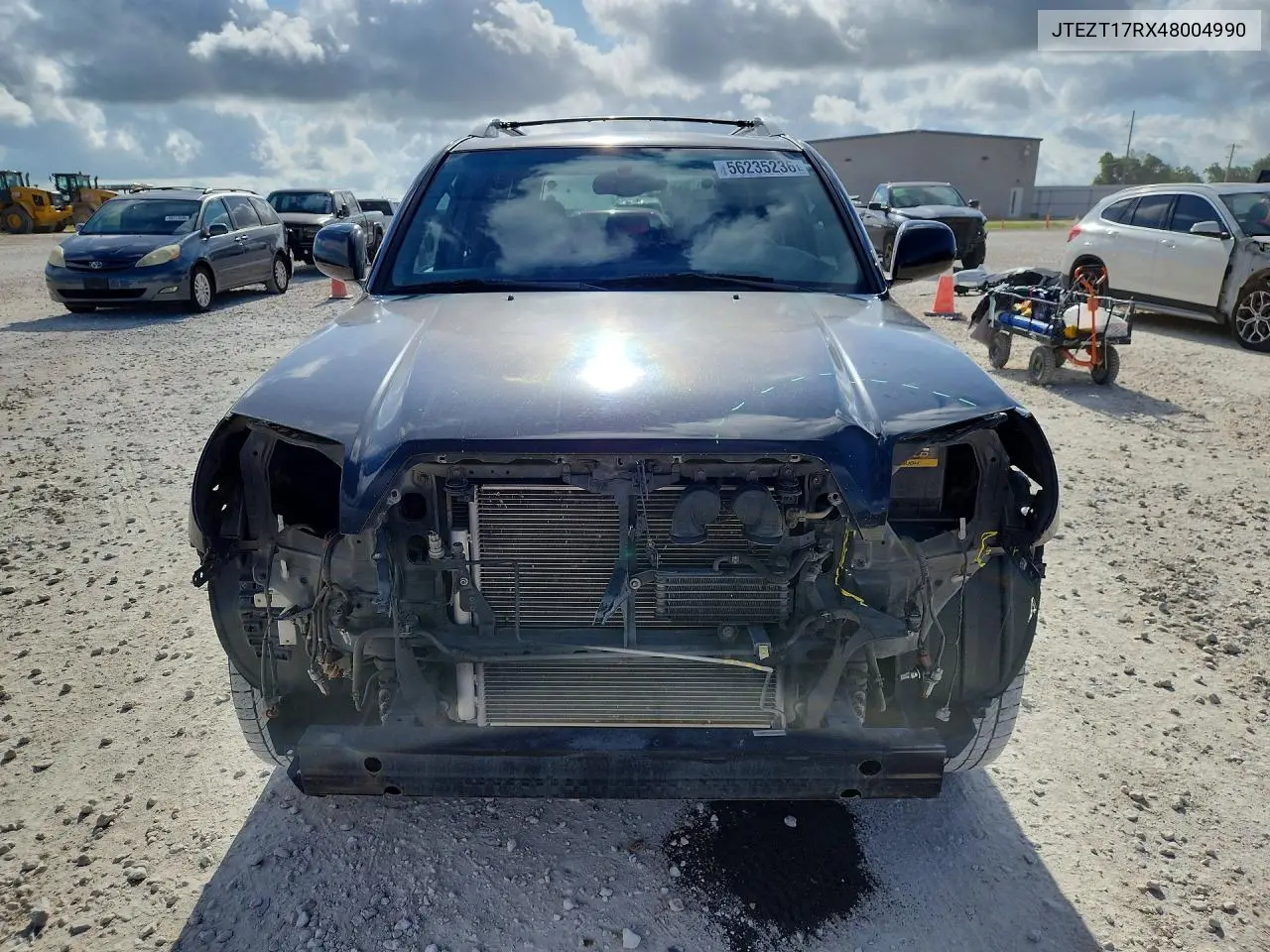 2004 Toyota 4Runner Limited VIN: JTEZT17RX48004990 Lot: 56235236