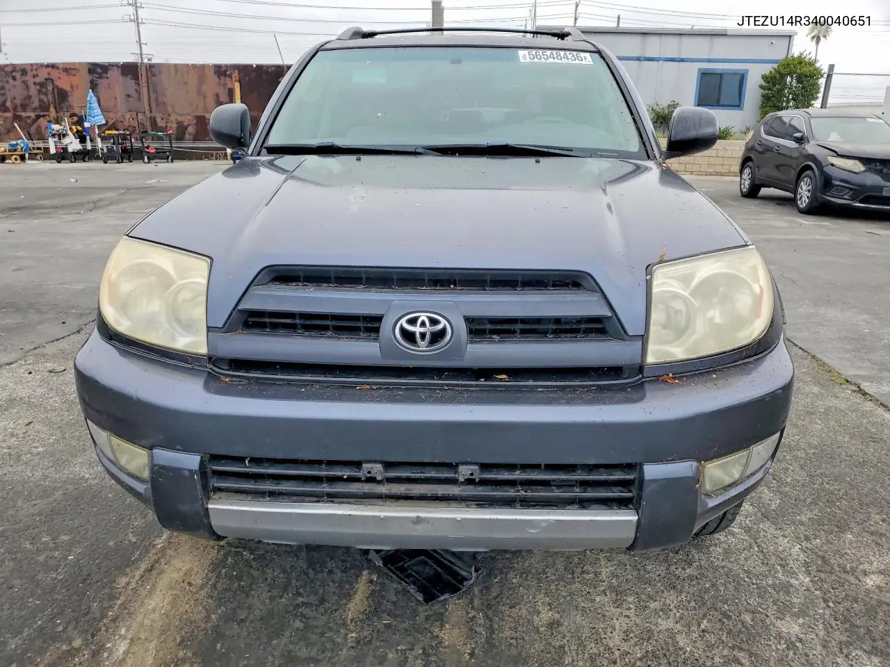 2004 Toyota 4Runner Sr5 VIN: JTEZU14R340040651 Lot: 56548436