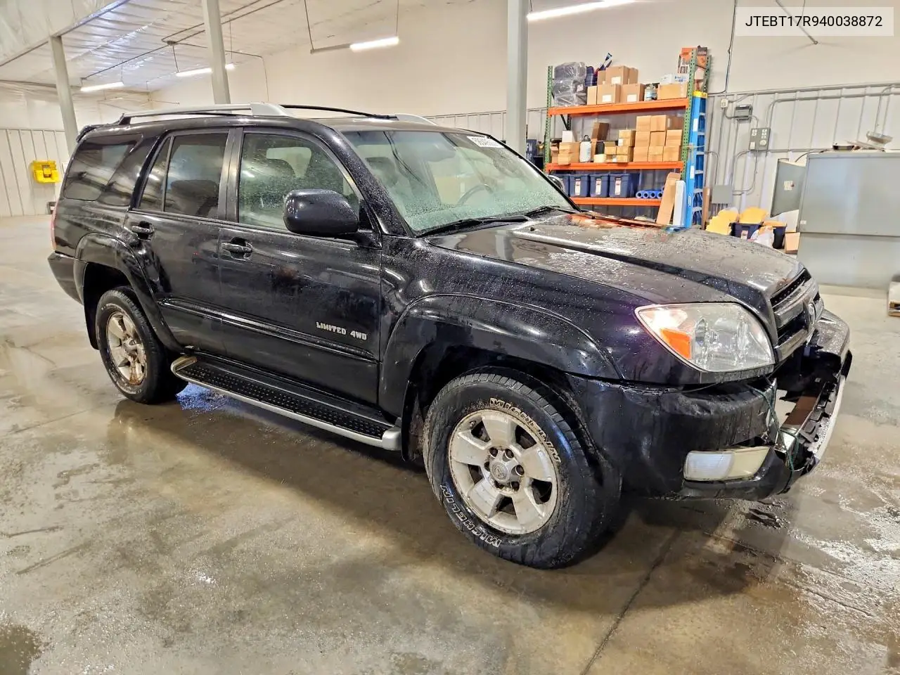2004 Toyota 4Runner Limited VIN: JTEBT17R940038872 Lot: 58549506