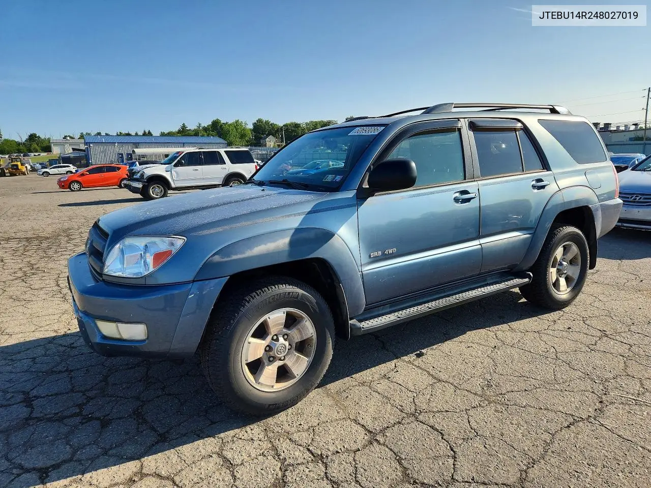 2004 Toyota 4Runner Sr5 VIN: JTEBU14R248027019 Lot: 60693086