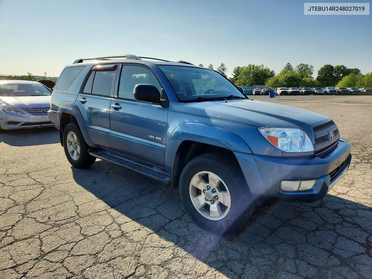 2004 Toyota 4Runner Sr5 VIN: JTEBU14R248027019 Lot: 60693086