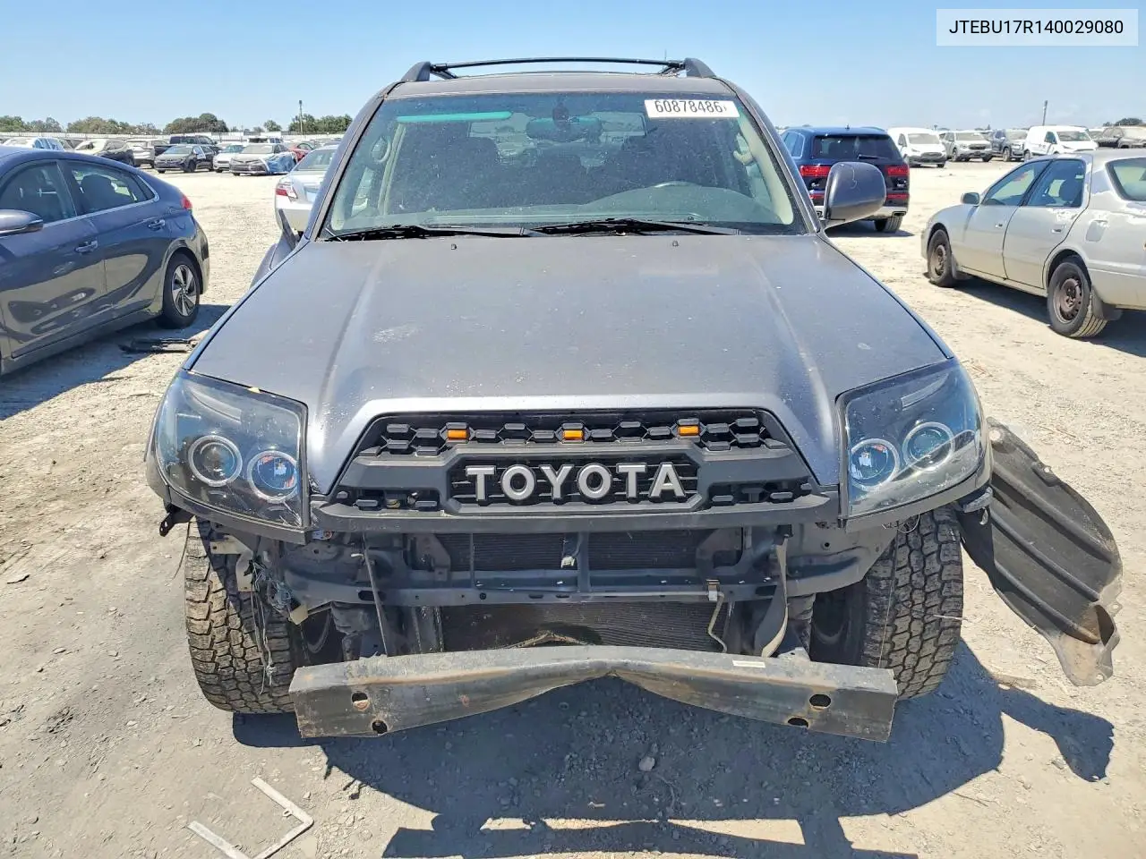 2004 Toyota 4Runner Limited VIN: JTEBU17R140029080 Lot: 60878486