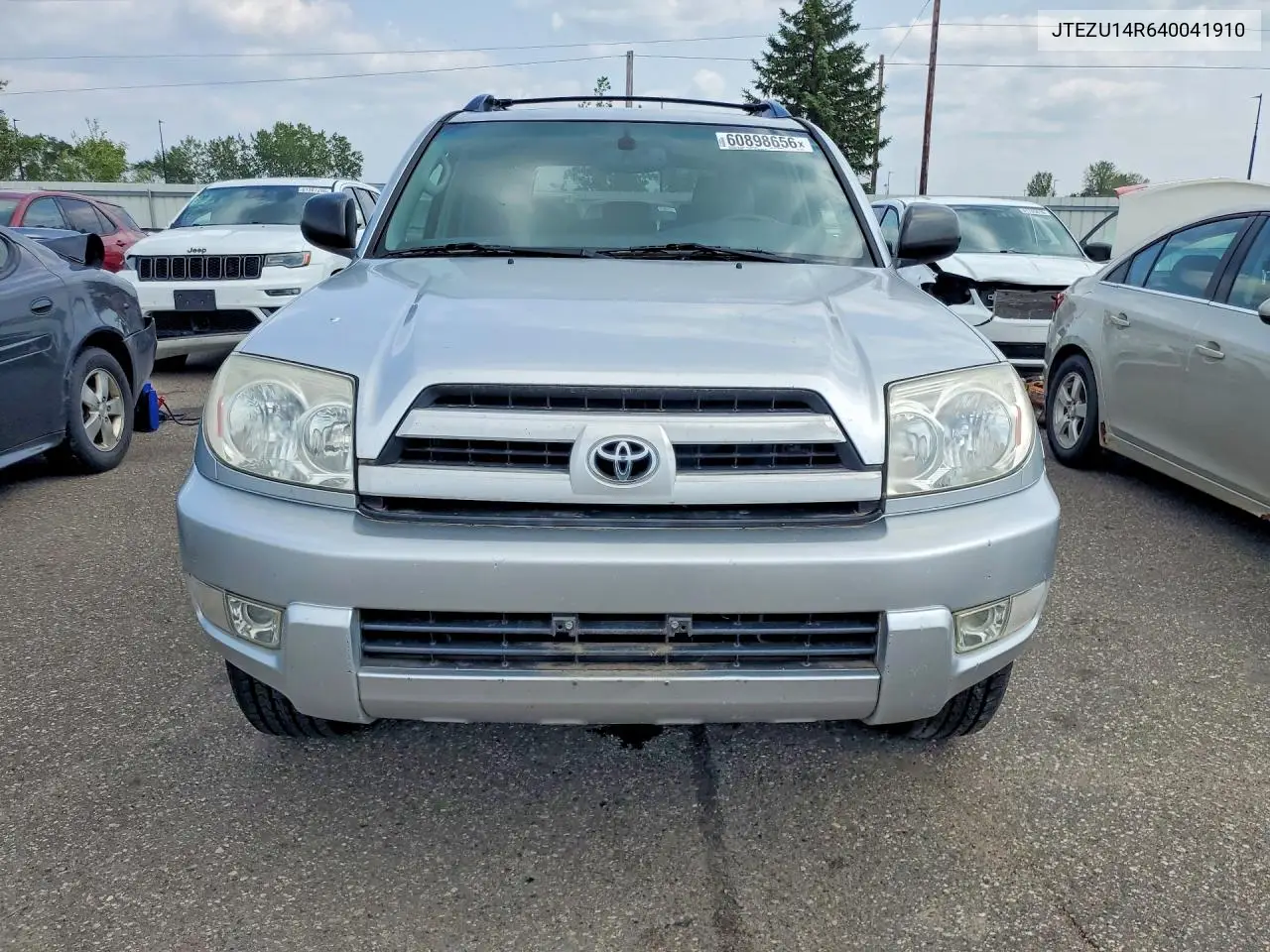 2004 Toyota 4Runner Sr5 VIN: JTEZU14R640041910 Lot: 60898656
