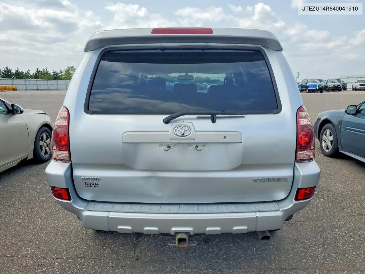2004 Toyota 4Runner Sr5 VIN: JTEZU14R640041910 Lot: 60898656