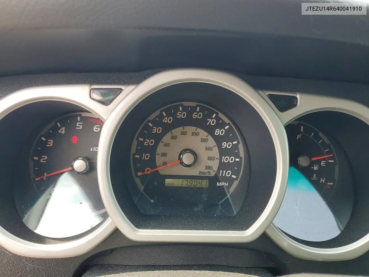 2004 Toyota 4Runner Sr5 VIN: JTEZU14R640041910 Lot: 60898656
