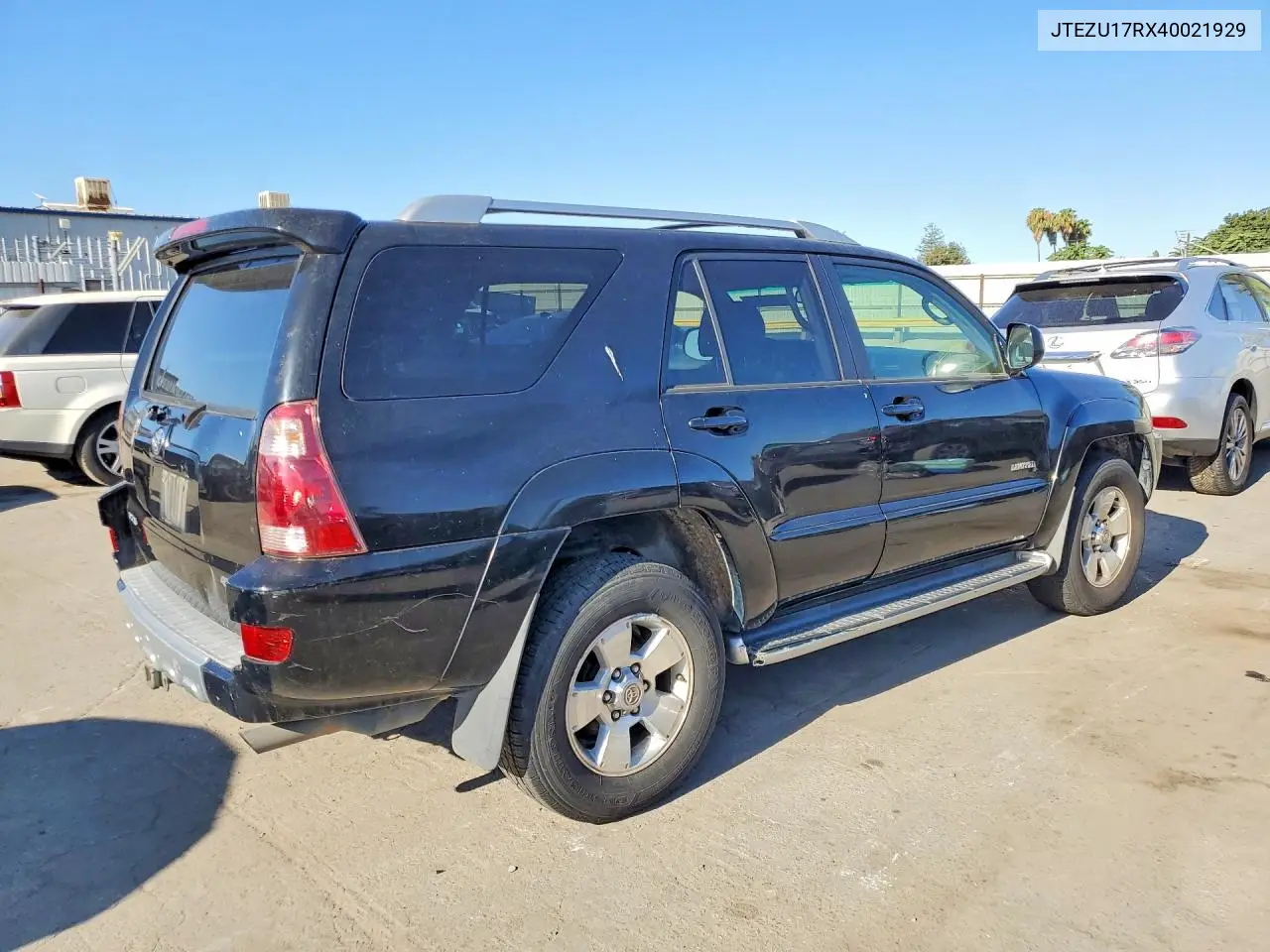 2004 Toyota 4Runner Limited VIN: JTEZU17RX40021929 Lot: 61057916