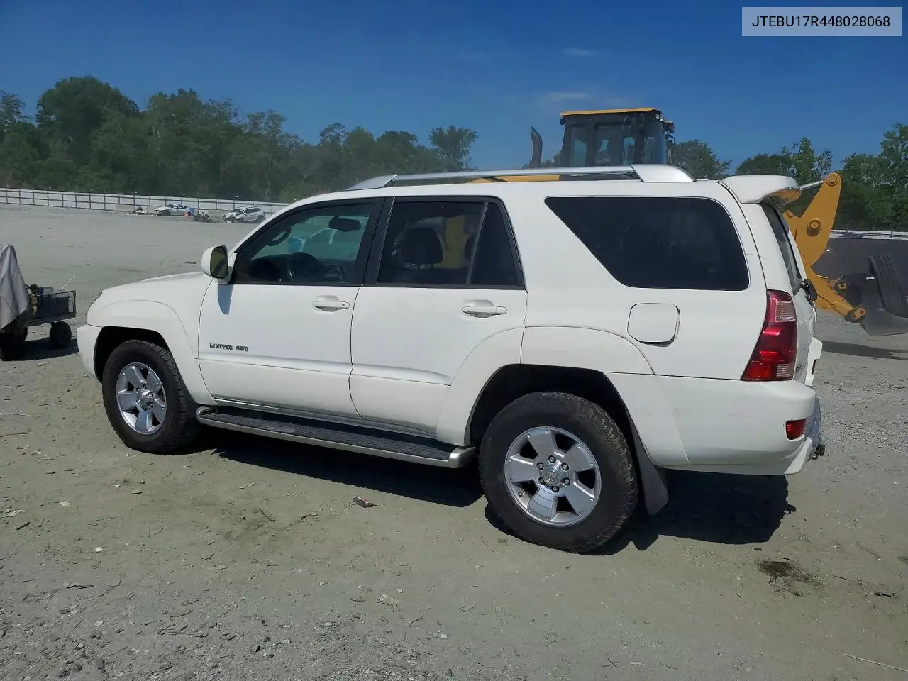 2004 Toyota 4Runner Limited VIN: JTEBU17R448028068 Lot: 61083696