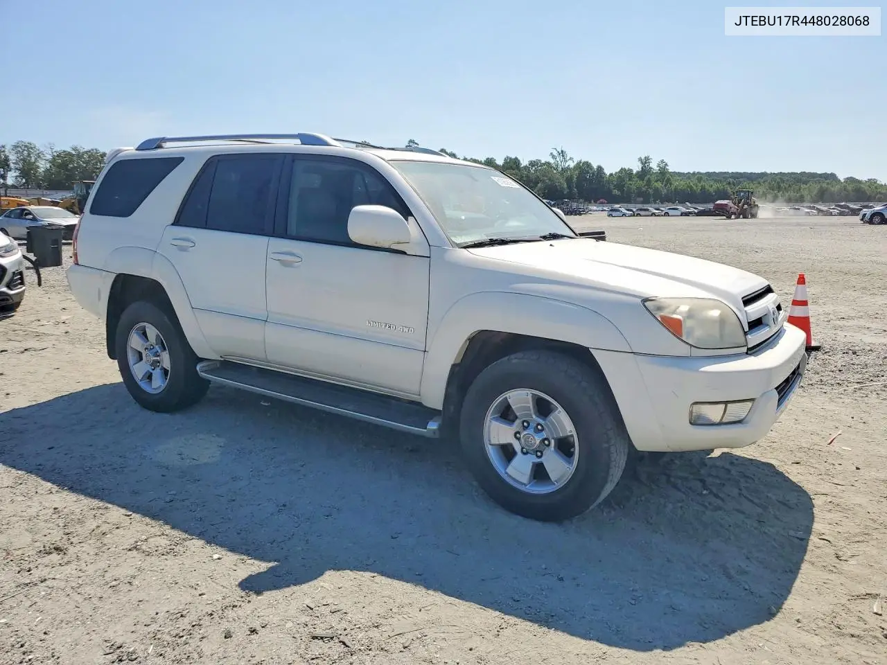 2004 Toyota 4Runner Limited VIN: JTEBU17R448028068 Lot: 61083696