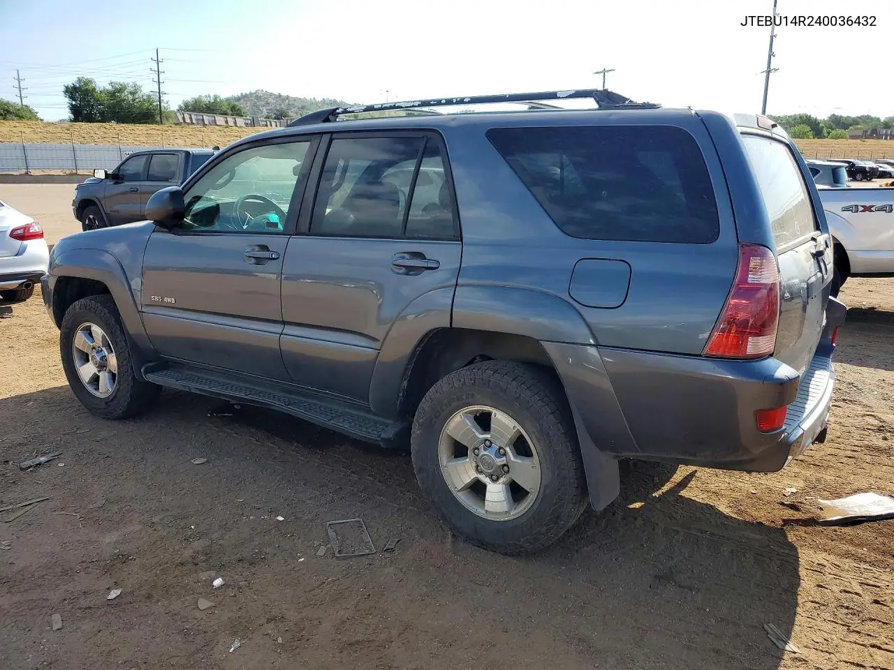 2004 Toyota 4Runner Sr5 VIN: JTEBU14R240036432 Lot: 61339686