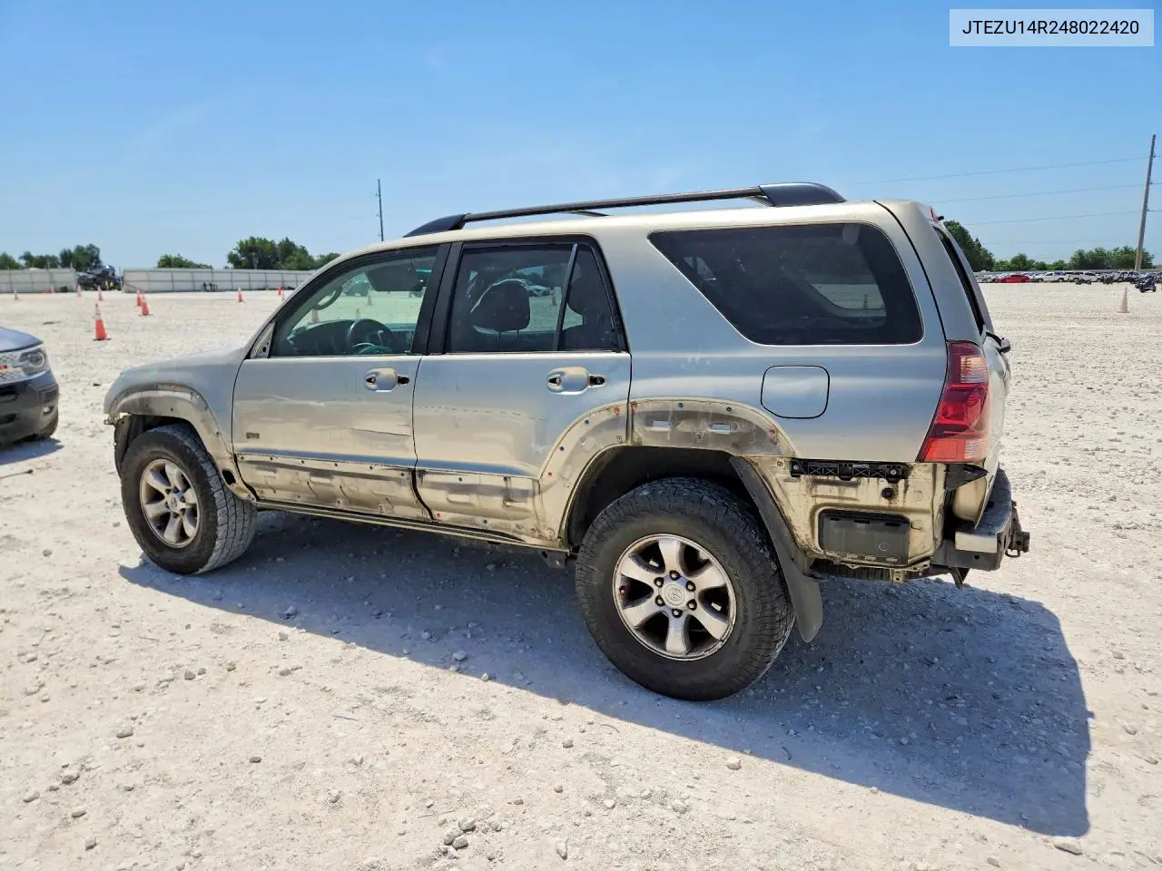 2004 Toyota 4Runner Sr5 VIN: JTEZU14R248022420 Lot: 61556796