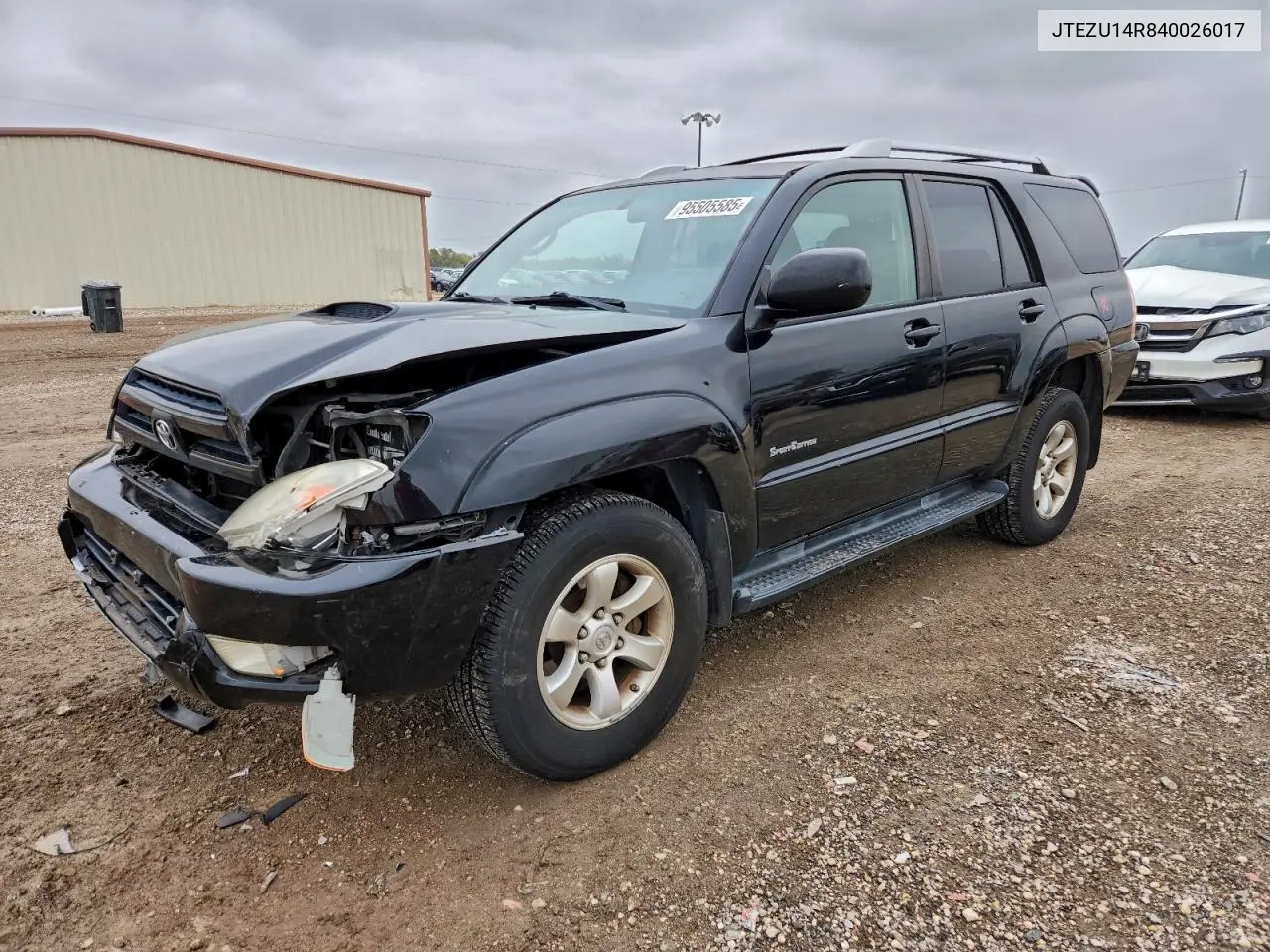 JTEZU14R840026017 2004 Toyota 4Runner Sr5