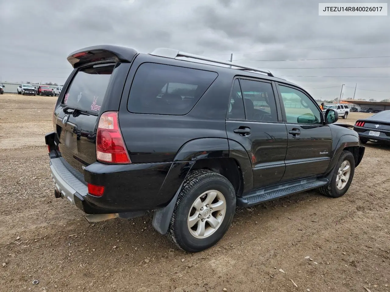 JTEZU14R840026017 2004 Toyota 4Runner Sr5