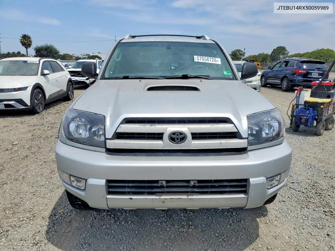 2005 Toyota 4Runner Sport Edition VIN: JTEBU14RX50059989 Lot: 54989346