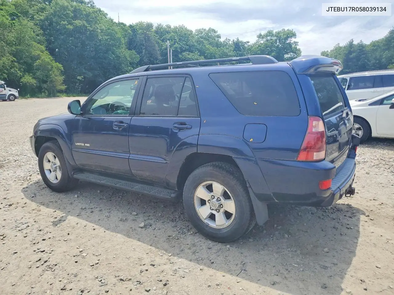 2005 Toyota 4Runner Limited VIN: JTEBU17R058039134 Lot: 56246556