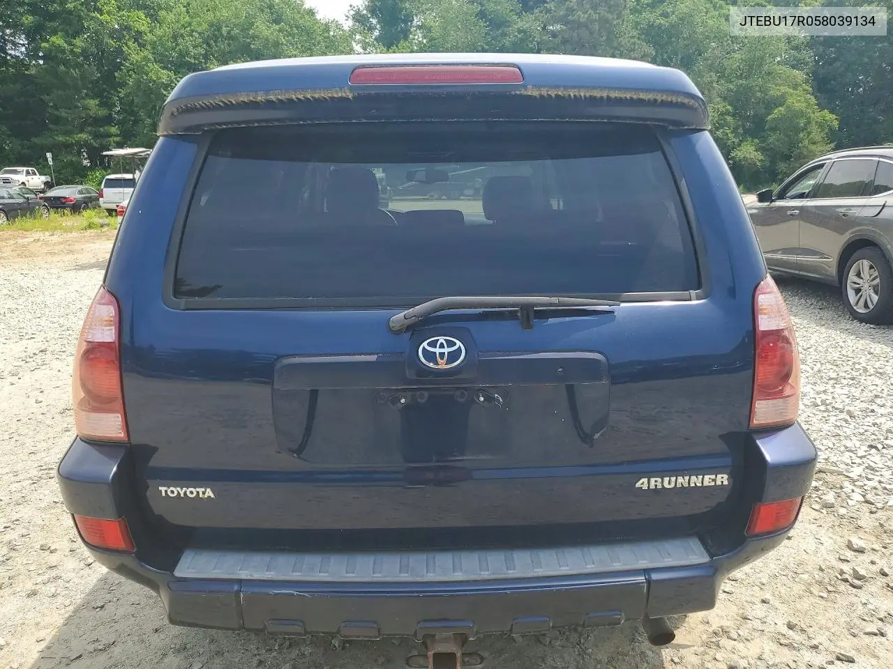 2005 Toyota 4Runner Limited VIN: JTEBU17R058039134 Lot: 56246556