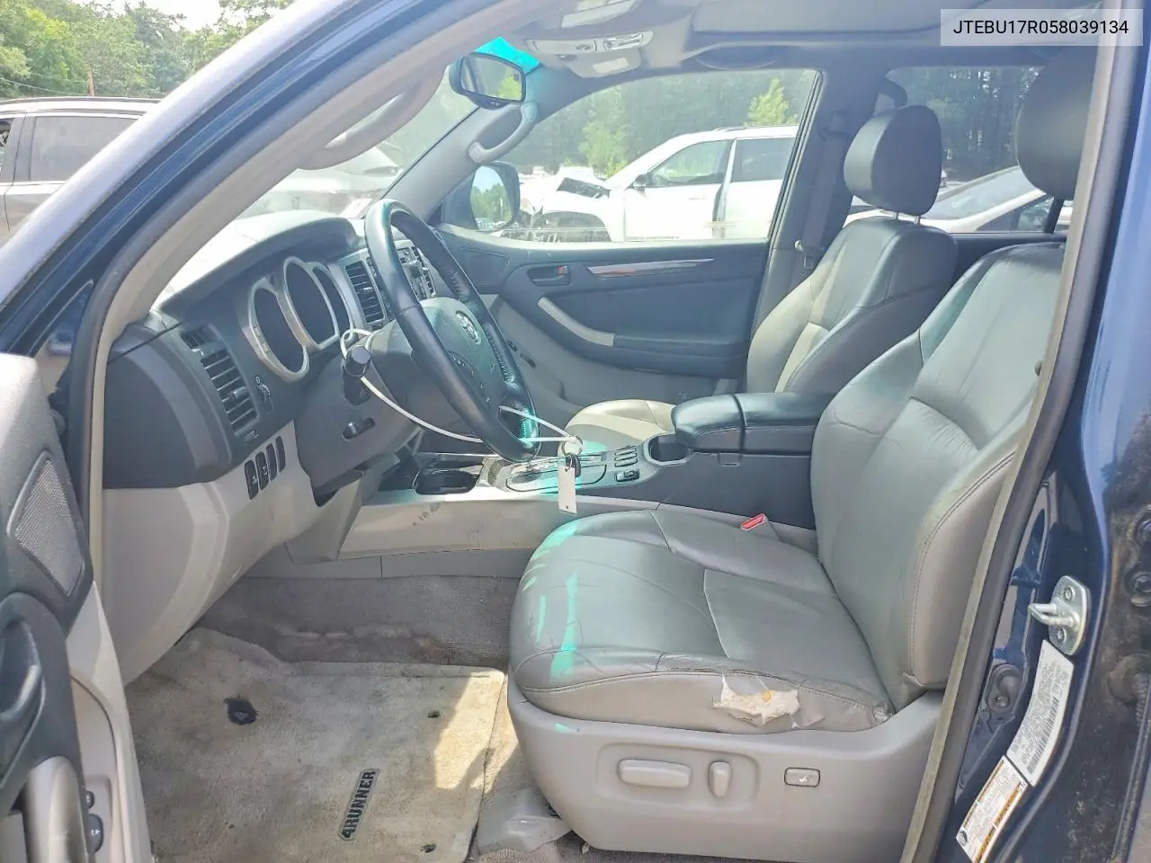 2005 Toyota 4Runner Limited VIN: JTEBU17R058039134 Lot: 56246556